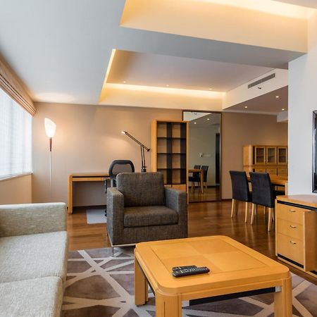 Shanghai Centre Serviced Apartment Xangai Exterior foto