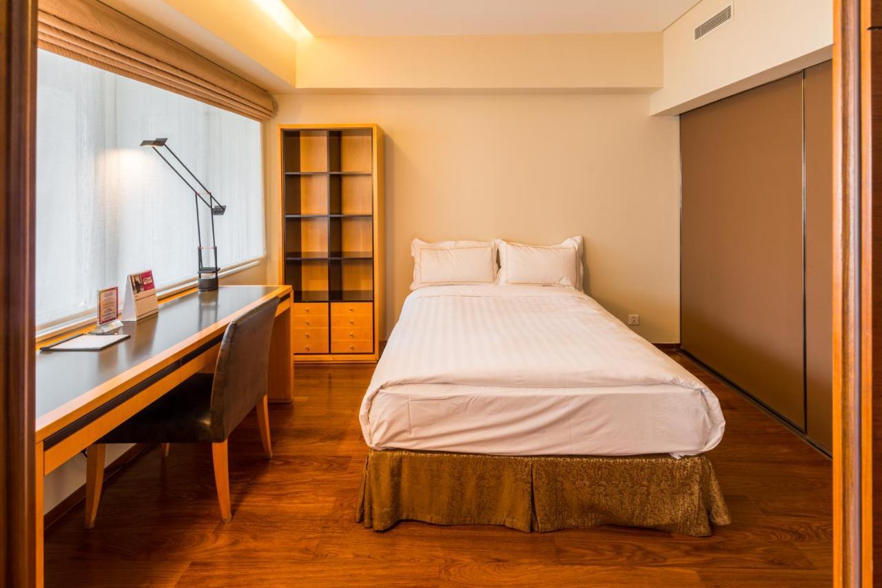 Shanghai Centre Serviced Apartment Xangai Exterior foto