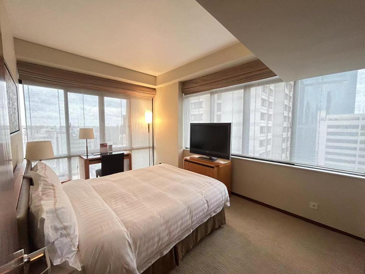 Shanghai Centre Serviced Apartment Xangai Exterior foto